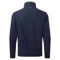 Navy-Brown - Back - Premier Mens Artisan Fleece Jacket