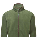 Moss Green-Brown - Back - Premier Mens Artisan Fleece Jacket