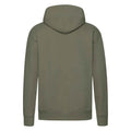 Classic Olive - Back - Fruit of the Loom Mens Premium Hoodie