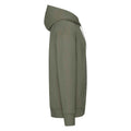 Classic Olive - Side - Fruit of the Loom Mens Premium Hoodie