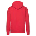 Red - Back - Fruit of the Loom Mens Premium Hoodie