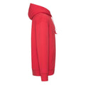 Red - Side - Fruit of the Loom Mens Premium Hoodie