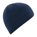 French Navy - Front - Beechfield Unisex Adult Active Performance Beanie