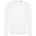 Arctic White - Front - AWDis Cool Mens Moisture Wicking Long-Sleeved T-Shirt