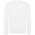 Arctic White - Back - AWDis Cool Mens Moisture Wicking Long-Sleeved T-Shirt