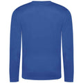 Royal Blue - Back - AWDis Cool Mens Moisture Wicking Long-Sleeved T-Shirt