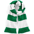 Kelly Green-White - Front - Beechfield Unisex Adult Stadium Scarf