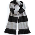 Black-Heather - Front - Beechfield Unisex Adult Stadium Scarf