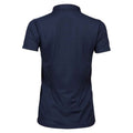 Navy - Back - Tee Jays Womens-Ladies Luxury Sports Polo Shirt