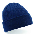 French Navy - Front - Beechfield Unisex Adult Thinsulate Beanie