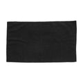 Black - Front - Towel City Microfibre Bath Towel