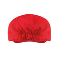 Red - Back - Result Headwear Unisex Adult Gatsby Cap