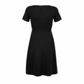 Deep Black - Back - NEOBLU Womens-Ladies Camille Milano Mini Dress