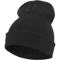 Black - Front - Flexfit Unisex Adult Heavyweight Beanie