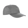 Grey - Back - Result Headwear Unisex Adult Houston Cap