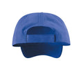 Azure - Back - Result Headwear Unisex Adult Memphis Brushed Cotton Cap