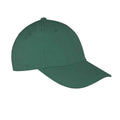 Bottle Green - Back - Result Headwear Unisex Adult Memphis Brushed Cotton Cap