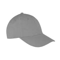 Dove Grey - Back - Result Headwear Unisex Adult Memphis Brushed Cotton Cap