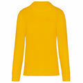 Yellow - Back - Kariban Unisex Adult Eco Friendly Crew Neck Sweatshirt