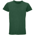 Bottle Green - Lifestyle - SOLS Unisex Adult Crusader Recycled T-Shirt