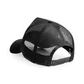 Black-Black - Back - Beechfield Unisex Adult Snapback Trucker Cap