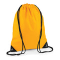 Gold - Front - Bagbase Premium Drawstring Bag