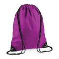 Magenta - Front - Bagbase Premium Drawstring Bag