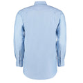 Light Blue - Back - Kustom Kit Mens Oxford Classic Long-Sleeved Shirt