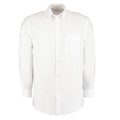 White - Front - Kustom Kit Mens Oxford Classic Long-Sleeved Shirt