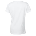 White - Back - Gildan Womens-Ladies Heavy T-Shirt