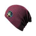 Claret - Front - Result Core Unisex Adult Softex Beanie