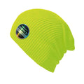 Fluorescent Yellow - Front - Result Core Unisex Adult Softex Beanie