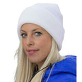 White - Back - Result Core Unisex Adult Softex Beanie