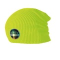 Fluorescent Yellow - Back - Result Core Unisex Adult Softex Beanie