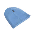 Black-Sky Blue - Side - Result Unisex Adult Reversible Fashion Beanie