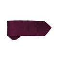 Aubergine - Back - Premier Unisex Adult Micro Waffle Tie