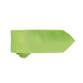 Lime - Back - Premier Unisex Adult Micro Waffle Tie