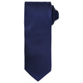 Navy - Front - Premier Unisex Adult Micro Waffle Tie