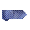 Navy-Blue - Back - Premier Unisex Adult Double Stripe Tie