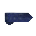 Navy-Lime - Back - Premier Unisex Adult Micro-Dot Tie