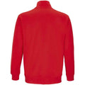 Bright Red - Back - SOLS Unisex Adult Conrad Quarter Zip Sweatshirt