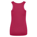 Hot Pink - Back - AWDis Cool Womens-Ladies Moisture Wicking Girlie Tank Top