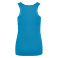 Sapphire Blue - Back - AWDis Cool Womens-Ladies Moisture Wicking Girlie Tank Top