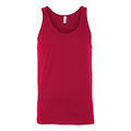 Red - Front - Bella + Canvas Unisex Adult Jersey Tank Top