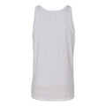 White - Back - Bella + Canvas Unisex Adult Jersey Tank Top