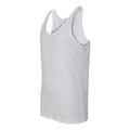 White - Side - Bella + Canvas Unisex Adult Jersey Tank Top