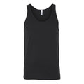 Black - Front - Bella + Canvas Unisex Adult Jersey Tank Top