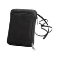 Black - Back - Bagbase Travel Wallet