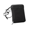 Black - Front - Bagbase Travel Wallet