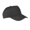 Black - Back - Result Boston 5 Panel Baseball Cap